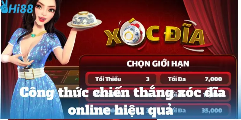 Công thức chiến thắng xóc đĩa online hiệu quả